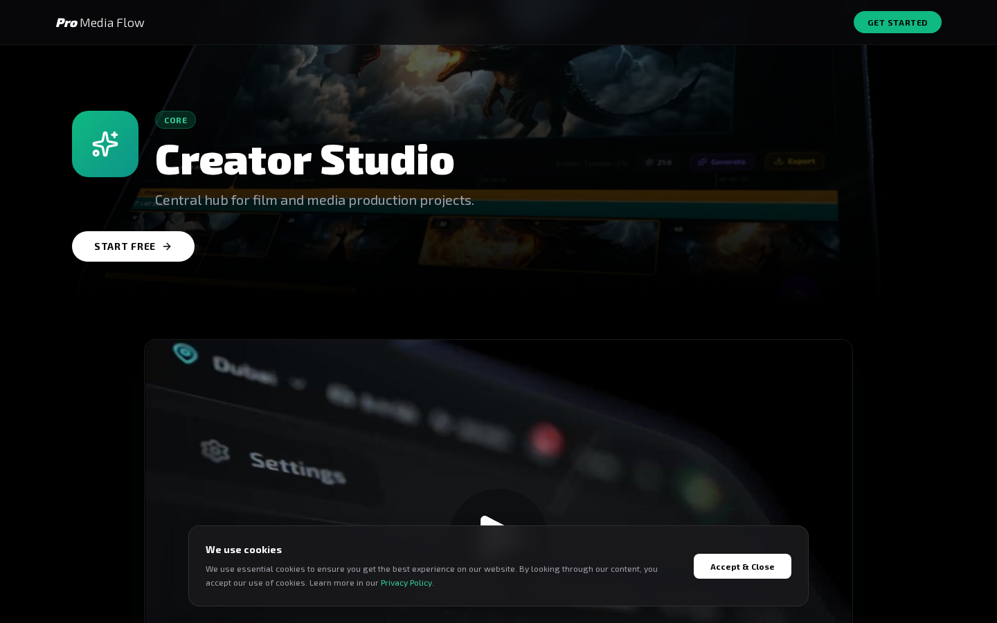 The Operating Environment — Creator Studio